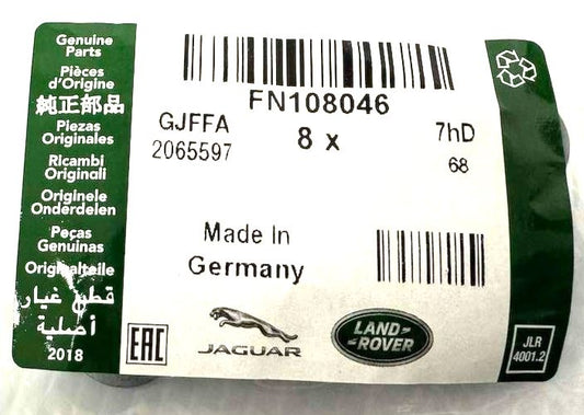 Genuine Jaguar Land Rover Disco/XF Hex Nut M8 x8 - FN108046