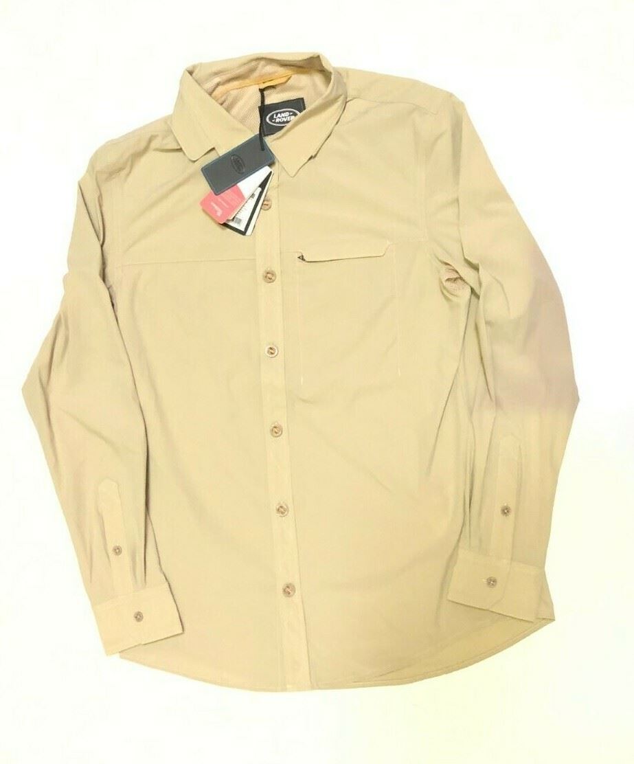 Genuine Land Rover Adventure Mens Shirt - Sand 51LESM235CM