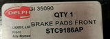 Genuine Delphi Land Rover Defender 90 Front Brake Pad Set STC9186AP
