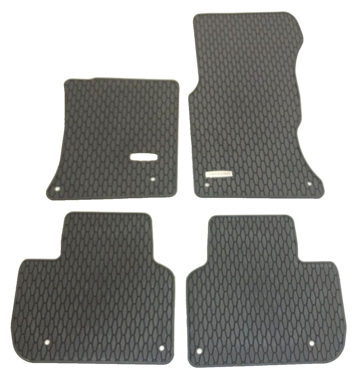 Genuine All New Jaguar XF 2016+ Rubber Mats (AWD / RHD) T2H24470