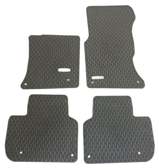 Genuine All New Jaguar XF 2016+ Rubber Mats (AWD / RHD) T2H24470