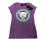 Genuine Jaguar Girls Growler Logo Age 5-6 Purple T-shirt 50JATC043PUQ