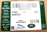 Genuine Land Rover RRS Rear Towing Hook Opening Cover (Primer) -LR105079