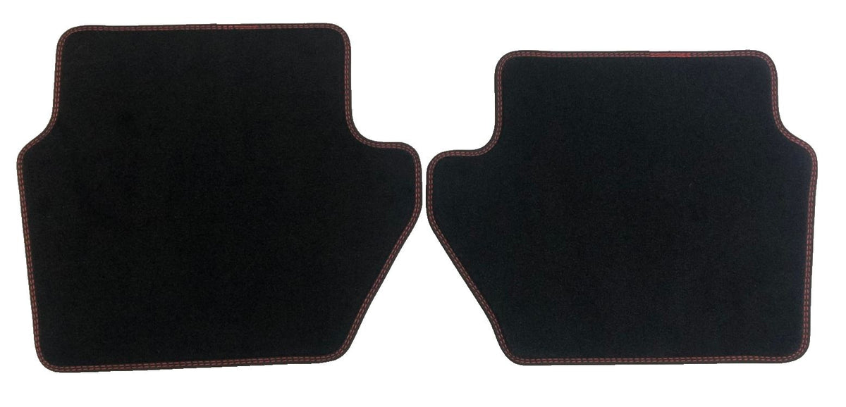 Genuine Ford Fiesta 2017+ Rear Floor Mats With Red Stitching - 2478661