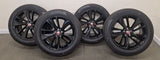 Genuine Jaguar F-Pace 2016+ 1067 20" Black Gloss Wheels x4 T4A38680