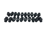 Genuine Land Rover Black Chrome Wheel Nuts Pack of 20 - VPLGW0169