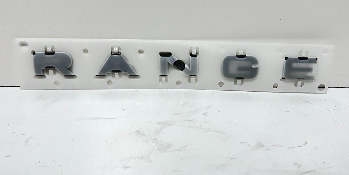 Genuine Range Rover Velar 2017+ Rear Name Plate Dark Atlas LR104327