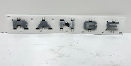 Genuine Range Rover Velar 2017+ Rear Name Plate Dark Atlas LR104327