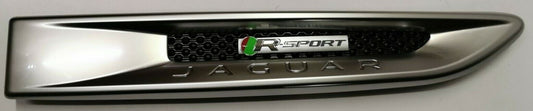 Genuine Jaguar XF 16+ RH 'R' Sport Chrome Vent Finisher - T2H36033