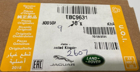 Genuine Jaguar XJ Cylinder Block Top Cover Gasket EBC9631
