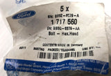 Genuine Ford Ranger Flywheel Hex Head Bolt M11 x 25MM Pack Of 5 - 1717560