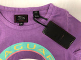 Genuine Jaguar Girls Growler Logo Age 5-6 Purple T-shirt 50JATC043PUQ