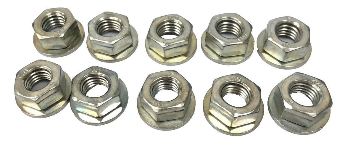 Genuine Land Rover Range Rover Lower Steering Column Nut M8 Pack Of 10-QYH500090