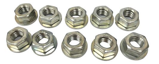 Genuine Land Rover Range Rover Lower Steering Column Nut M8 Pack Of 10-QYH500090