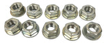 Genuine Land Rover Range Rover Lower Steering Column Nut M8 Pack Of 10-QYH500090