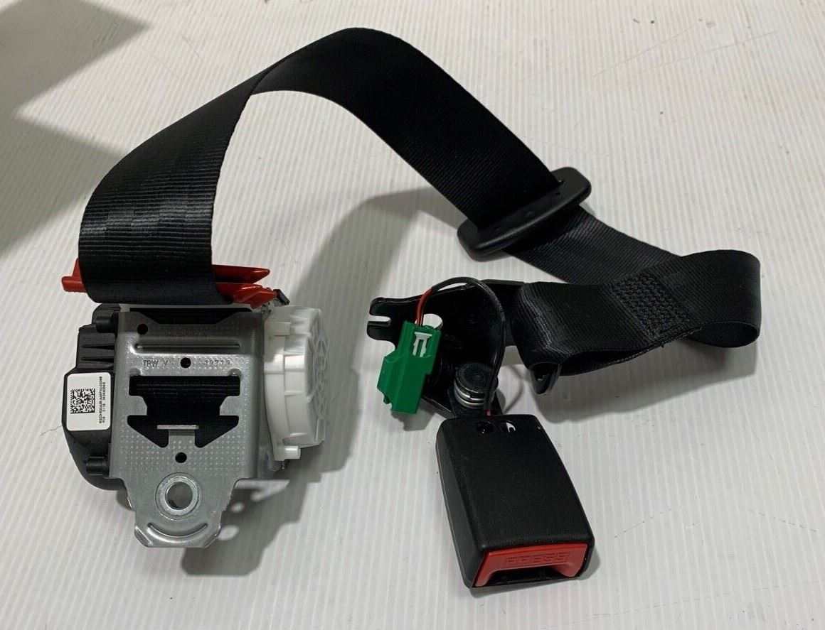 Genuine Jaguar I-Pace 18+ Rear Centre Seatbelt - Ebony T4K14482PVJ