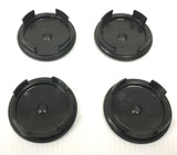 Brand New Jaguar Aftermarket Wheel Centre Caps (Pack of 4) In Black
