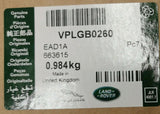 Genuine Range Rover 13+ Left Hand Front Wing Moulding - VPLGB0260