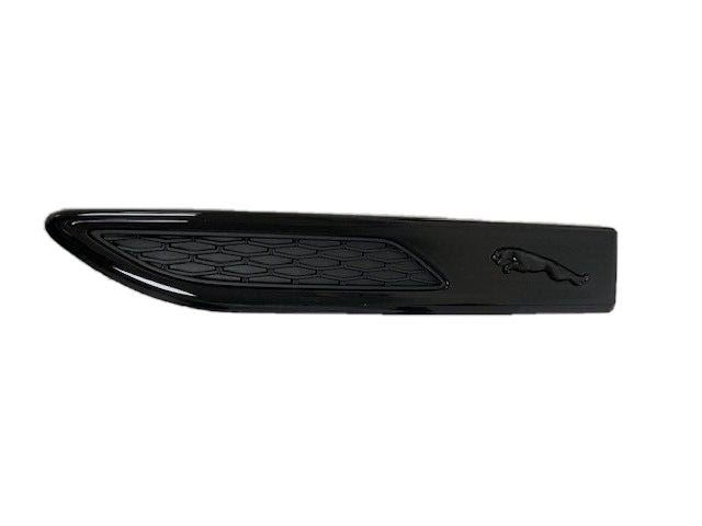 Genuine Jaguar F-Pace 2016-21 LH Front Gloss Black Fender Vent Finisher T4A37433