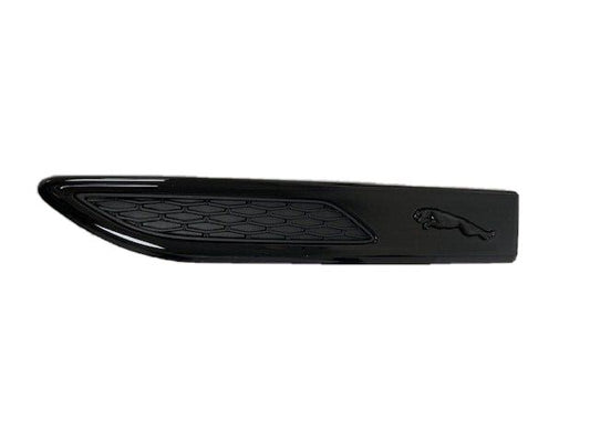 Genuine Jaguar F-Pace 2016-21 LH Front Gloss Black Fender Vent Finisher T4A37433