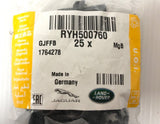 Genuine Land Rover/Range Rover Front Insulators M5 Plastic Nut (x25) RYH500760