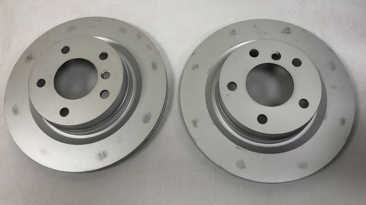 Genuine BMW E90 E92 E81 E87 F20 F32 Rear Vented Brake Disc Set - 34216855007
