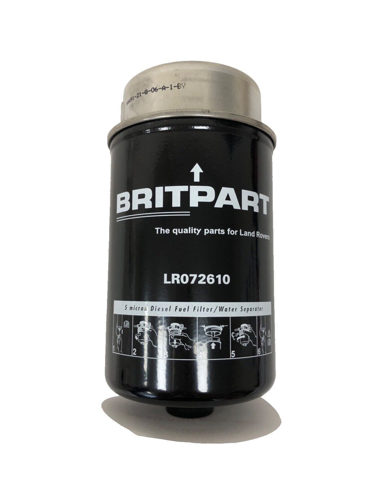 Britpart For Range Rover/Sport 4.4 V8 Diesel Fuel Filter Element LR072610G
