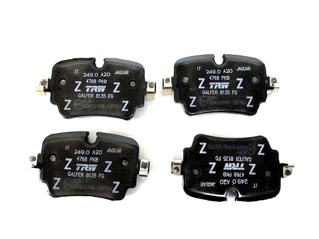 Genuine Jaguar XJ 2010 - 2019/F-Type 2013+ Rear 17" 326mm Brake Pad Kit C2D40929