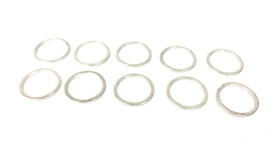 Genuine BMW Crush Washer Gasket Seal Rings 18 mm x 22 mm 10PCS - 07119963300