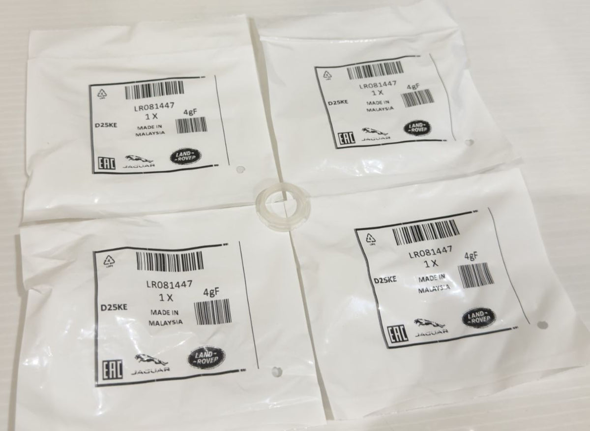 Genuine Land Rover & Jaguar Parking Sensor Clear Retainer Rings x4 - LR081447