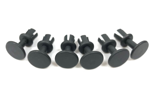 Genuine BMW E46 E90 Boot Loading Sill Trim Rivet Clip Clamps 6PCS - 51478184135