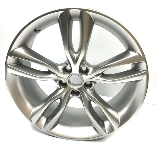 Genuine Jaguar XF Alloy Wheel Rim 20" Style 5071 5 Split-Spoke Silver T2H4957