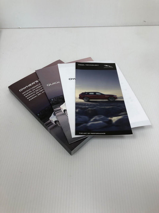 Genuine Jaguar XE Owners Handbook Set JSB100299171