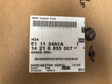 Genuine BMW E90 E92 E81 E87 F20 F32 Rear Vented Brake Disc Set - 34216855007