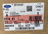 Genuine Ford Ecosport/Focus 2018-2010 RH Lumber Seat Back Support - 2174041
