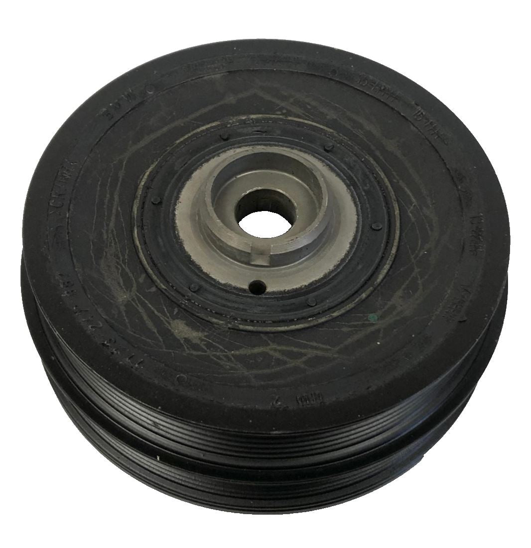 Genuine Land Rover FL Engine Crankshaft Torsional Vibration Damper - LHG100750L