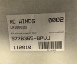 Genuine Range Rover Evoque 2019+ Black Windsor Leather Seat Cover - LR186035