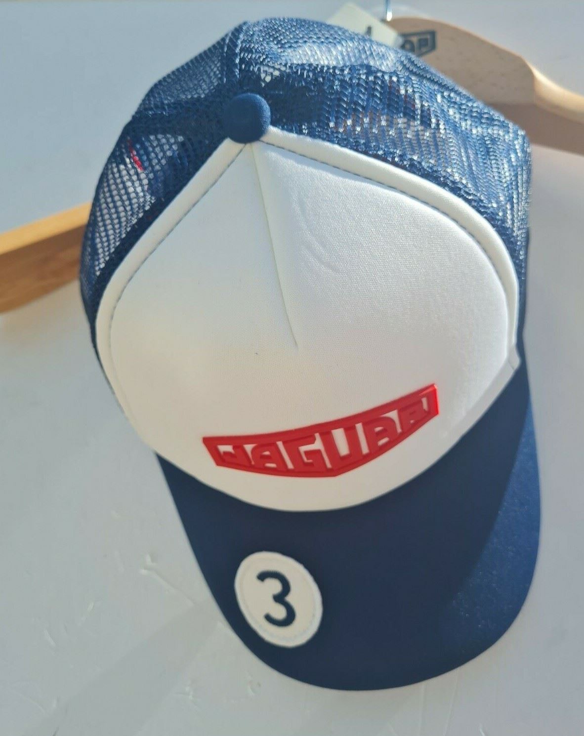 Genuine Jaguar Mens Heritage "57 Trucker Baseball Cap One Size 50JHERTRUCKCAP