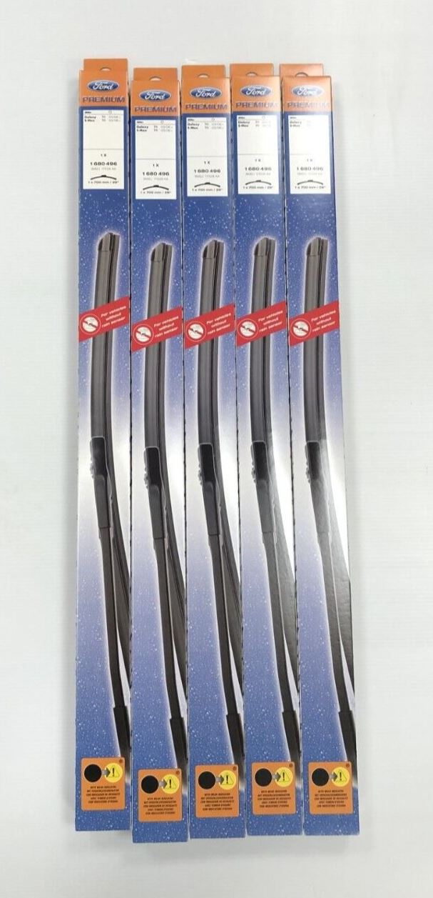 Genuine Ford S-Max/Galaxy 2006-2015 RH Drivers Side Wiper Blades x5 - 1680496