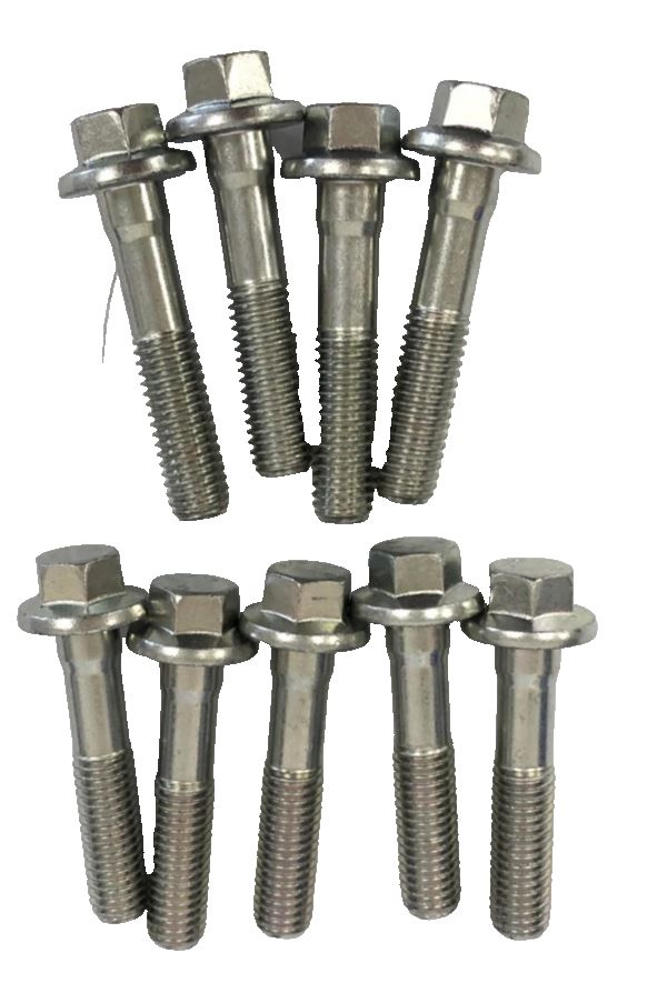 Genuine Jaguar Land Rover Disco/XF Hex Head Bolt M8 X 40MM Pack Of 9 - LR000628