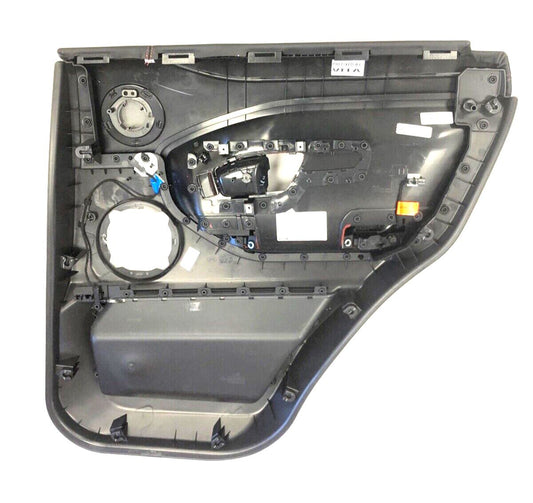 Genuine Range Rover Evoque 12-18 LH Rear Door Card - Red And Black LR028137