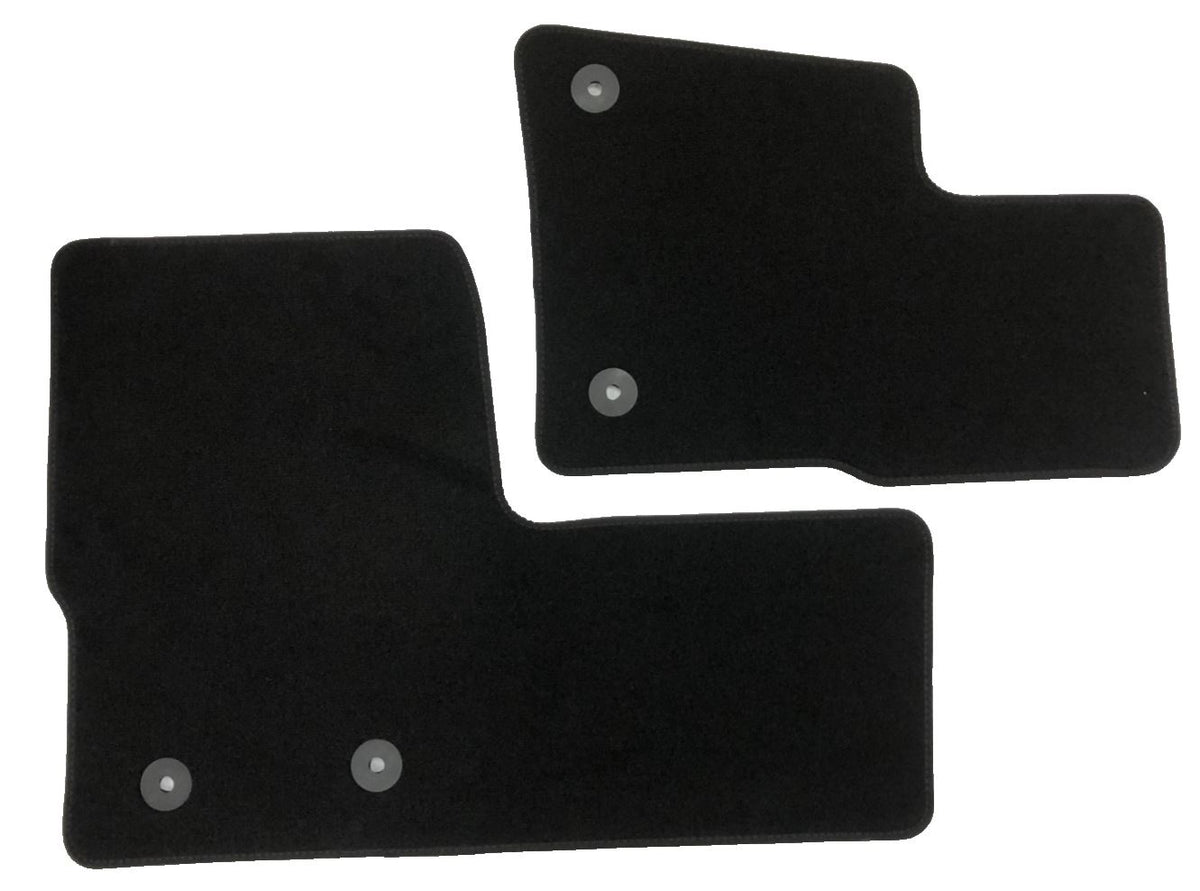 Genuine Ford Transit Custom 16+ RHD Front Floor Mat Set Velour - 2461246