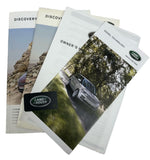Genuine Land Rover Discovery 5 2017+ Handbook + Navy Leather Wallet + Keyring