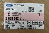 Genuine Ford Ecosport CBW X 2016-2019 17" Alloy Wheel 5 Spoke Y Design 2059512