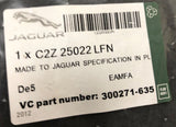 Genuine Jaguar XF 2009 - 2015 RHD Flint Grey Front Carpet Set C2Z25022LFN
