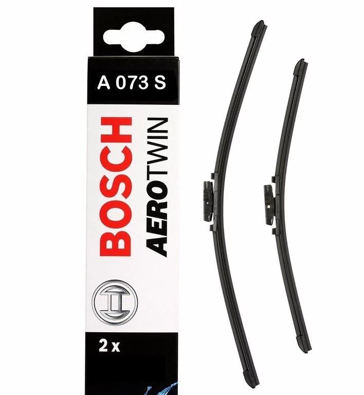 Bosch BMW 3 Series 04-12 Front Car Windscreen Wiper Blades 600mm+475mm - A073S