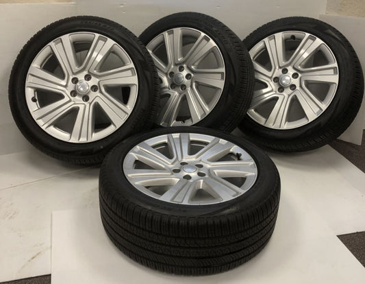 Genuine Range Rover 22" Silver Wheels & Pirelli Scorpion Tyres x4 - LR153240