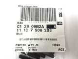 Genuine BMW Threaded Screw Stud Bolt Rods M7 x 1.00 x 39 mm 5PCS - 11127506203