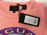 Genuine Jaguar Girls Growler Logo 7-8 Age T-Shirt 50JATC043PER