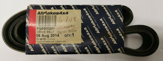 Genuine AllMakes4x4 Drive Belt - Range Rover / Sport 4.2 V8 S/Charged  PQS500241